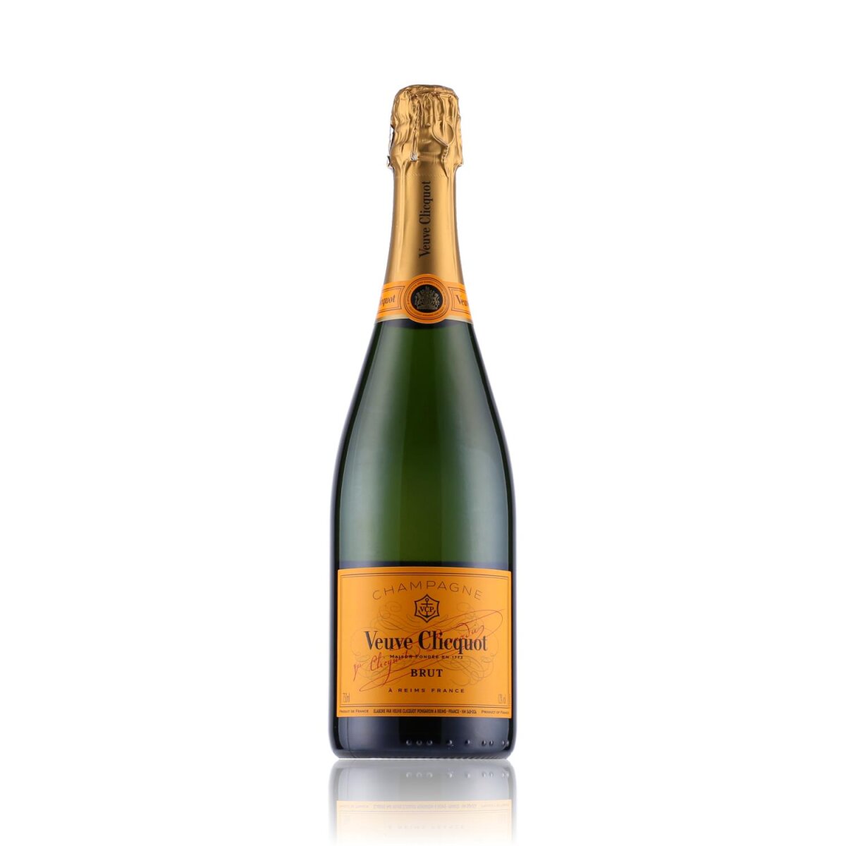 0,75l, Veuve Brut 52,09 € Label Yellow Clicquot Champagner