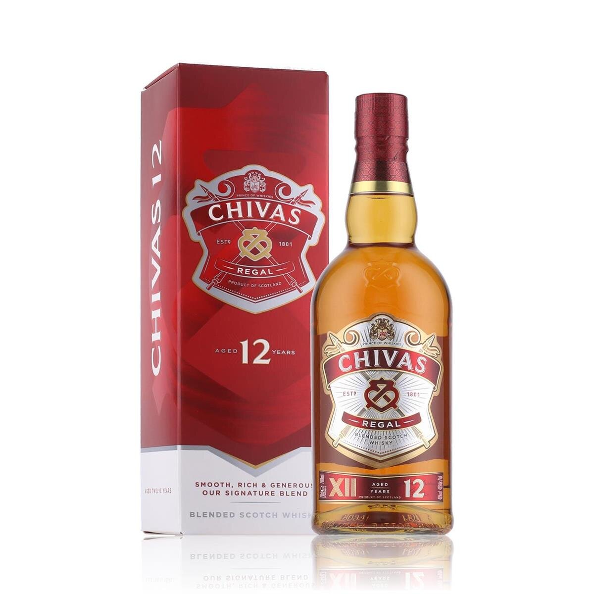 Chivas Regal Whisky € Years in 25,69 Vol. 40% 12 Geschenkbox, 0,7l