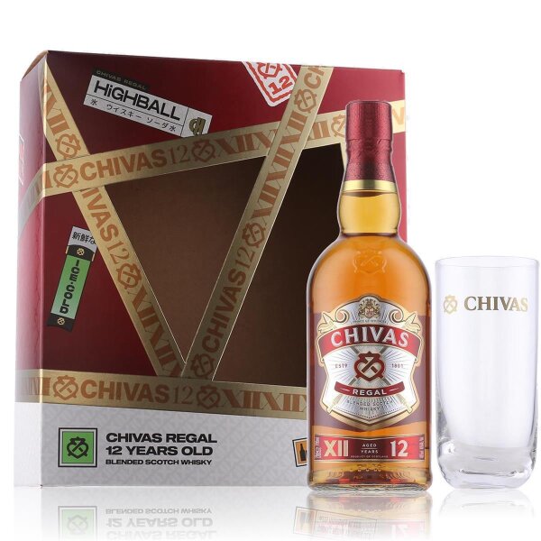 Chivas Regal 12 Geschenkbox, 0,7l Years in Vol. Whisky € 25,69 40
