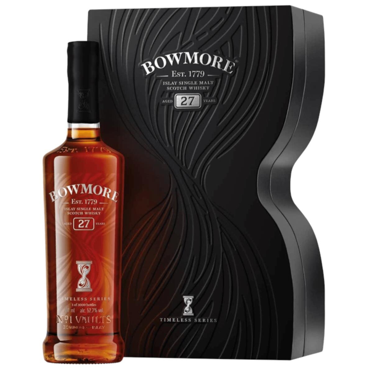 Whisky in Series Geschenkbo 27 52,7% Vol. Bowmore Timeless 0,7l Years