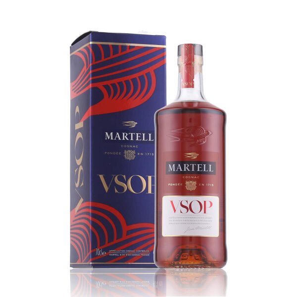Cognac in VSOP 46,39 Geschenkbox, Martell Vol. 43% € 0,7l