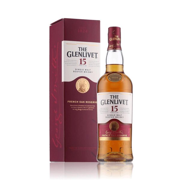 Geschenkbox, 12 The 32,99 40% € in 0,7l Glenlivet Years Vol. Whisky