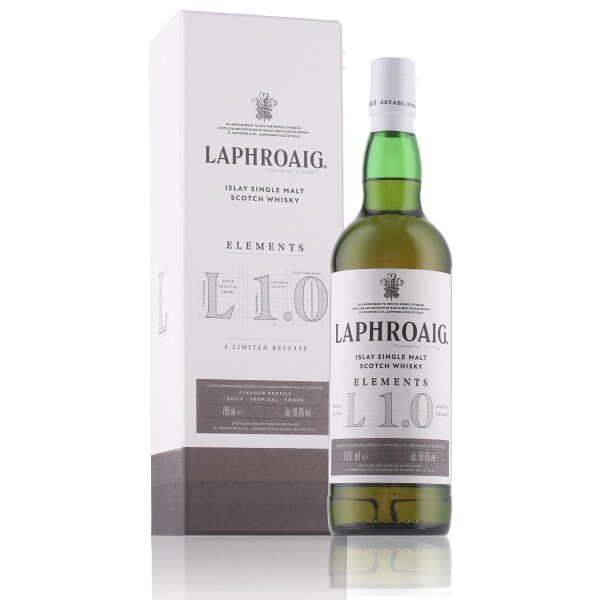 Laphroaig Elements L 1.0 Whisky Limited Release 58,6% Vol. 0,7l in Geschenkbox